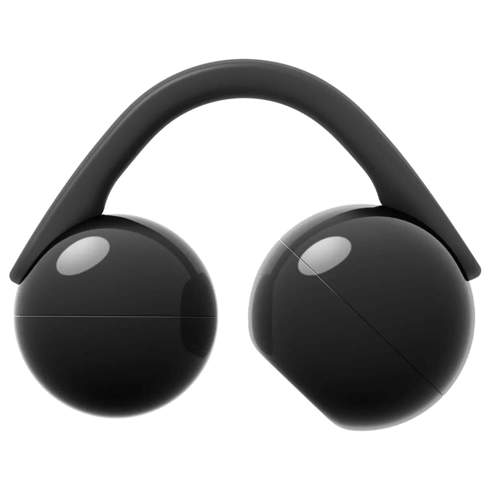 Sony LinkBuds Clip True Wireless Open Earbuds in Black
