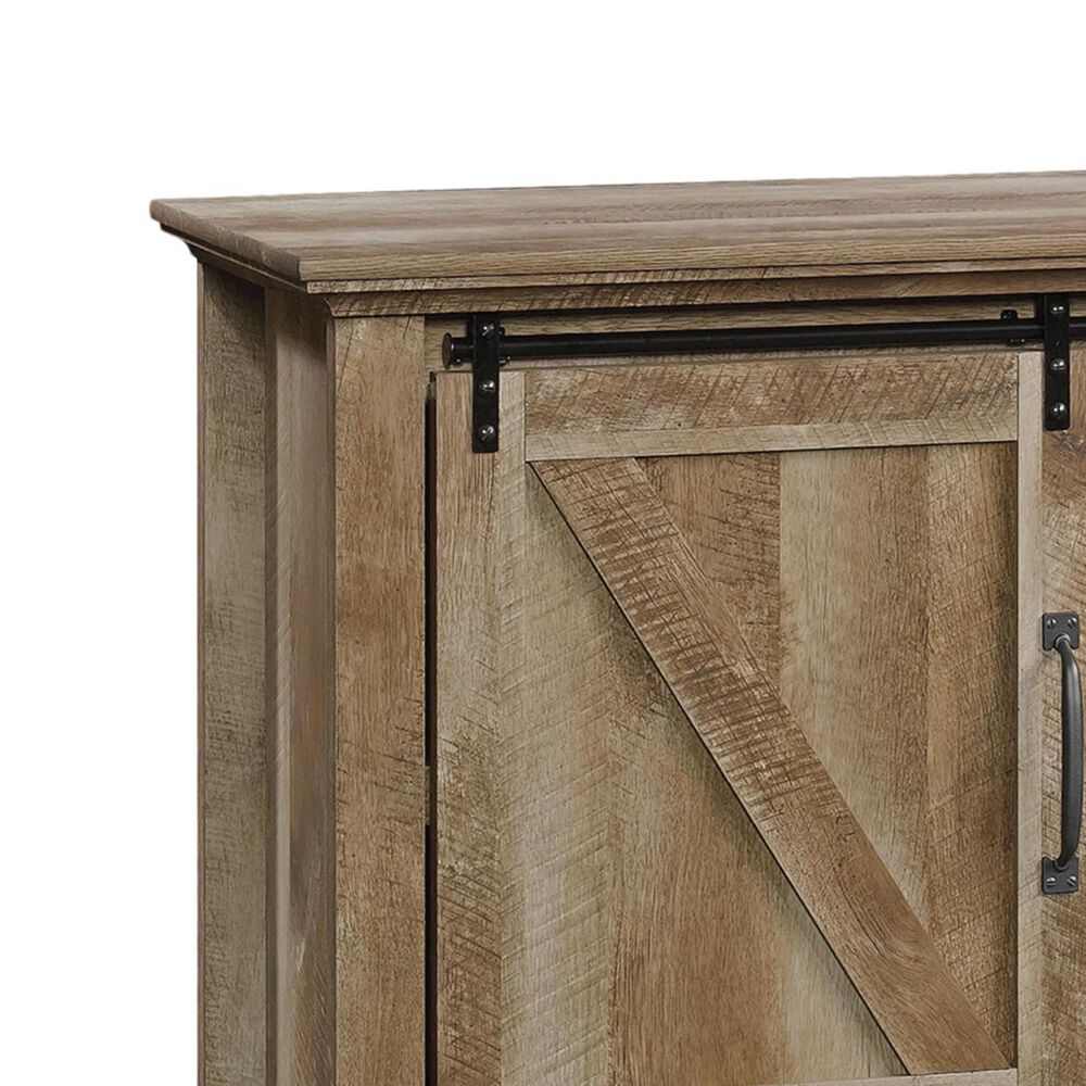 Sauder Dakota Pass 66&quot; Credenza in Craftsman Oak, , large