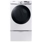 Samsung 7.5 Cu. Ft. Capacity Gas Dryer with Steam in White, , large