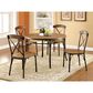 Furniture of America Alford Side Chair in Natural Elm and Bronze (Set of 2), , large