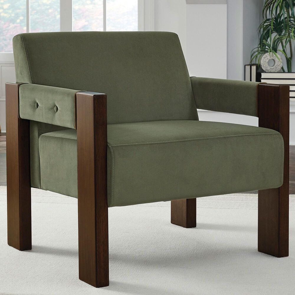 Ashley Adlanlock Accent Chair in Olive, , large