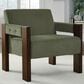 Ashley Adlanlock Accent Chair in Olive, , large