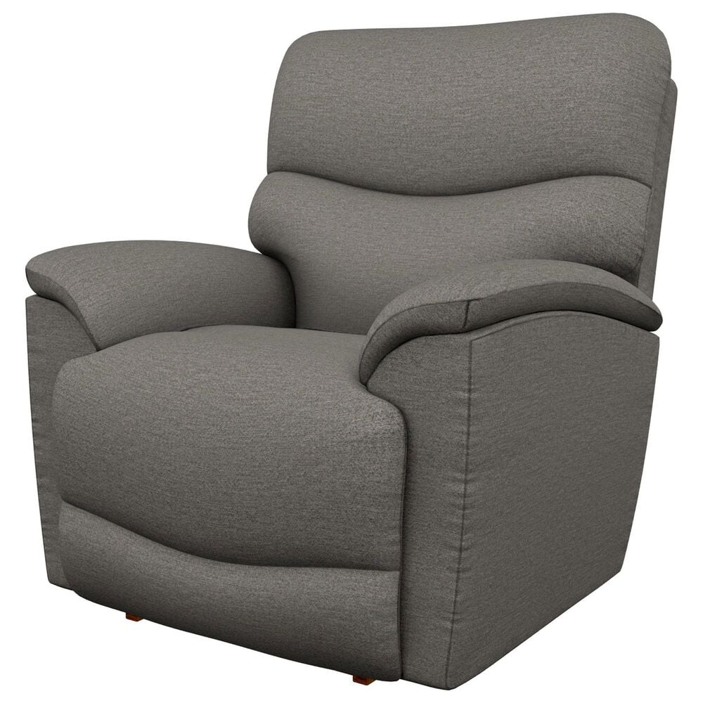 La-Z-Boy Trouper Power Rocker Recliner with Headrest in Charcoal, , large