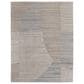 Feizy Elias 8" x 10" Gray and Ivory Area Rug, , large