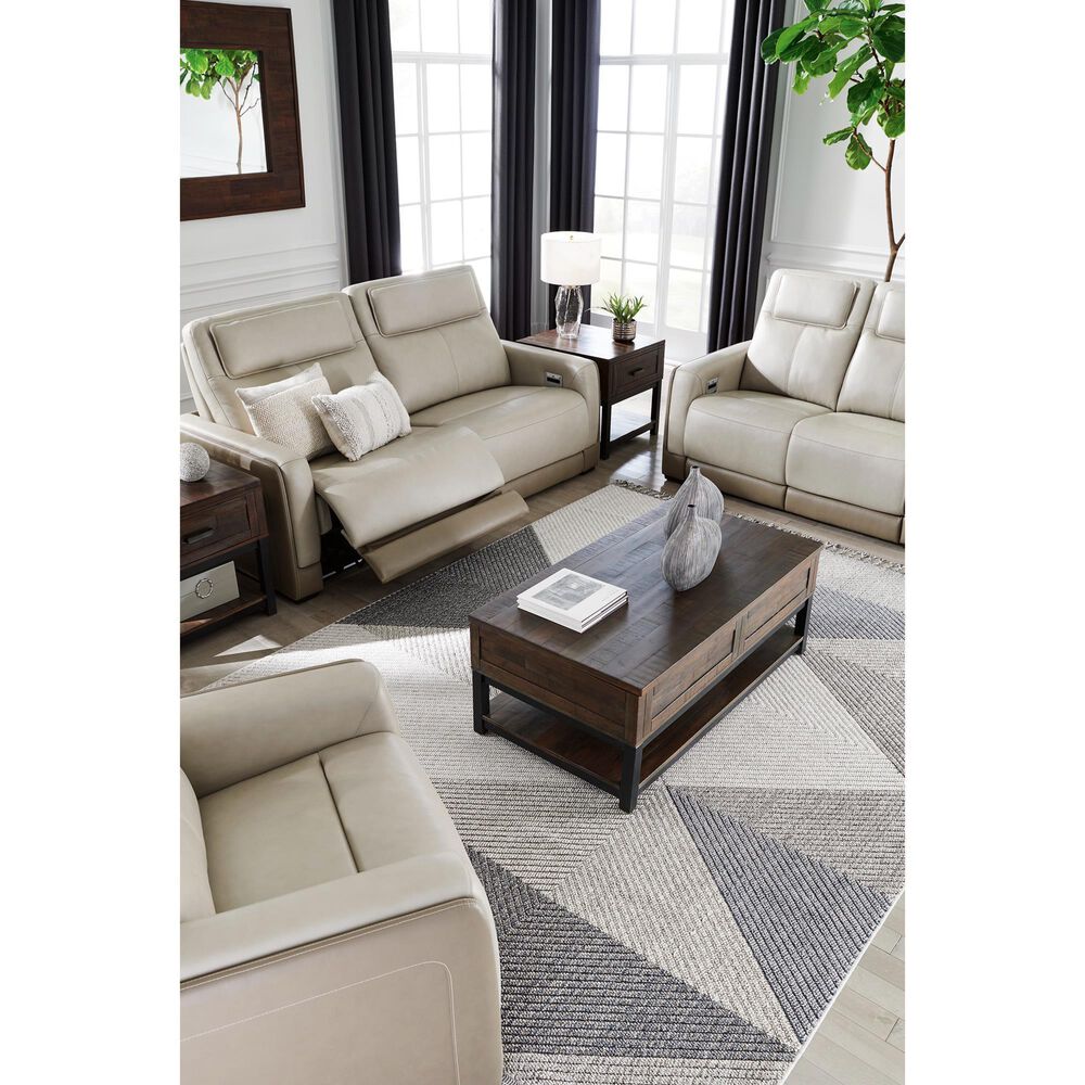 Ashley Battleville Power Recliner in Almond, , large