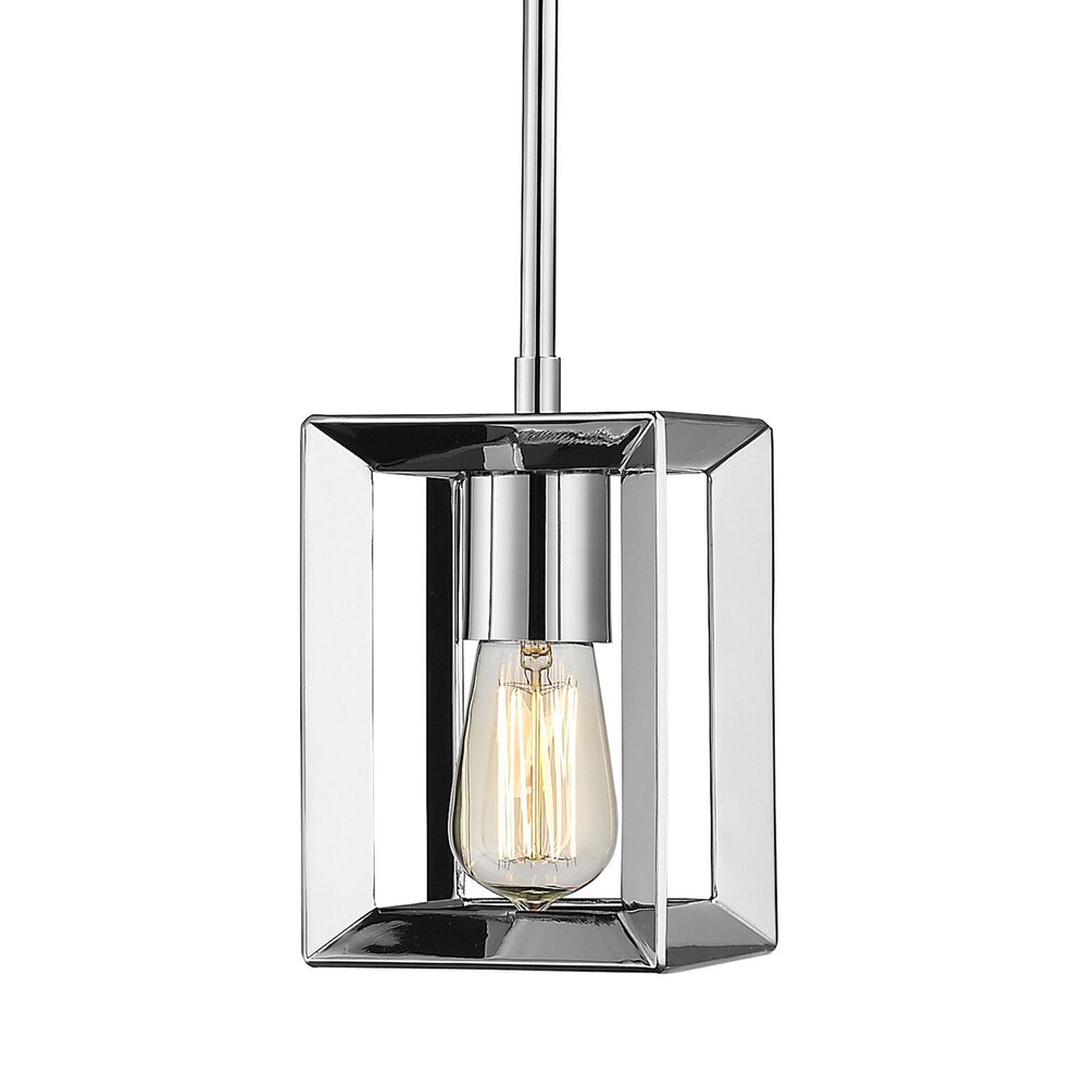Golden Lighting Smyth 1-Light Mini Pendant in Chrome, , large
