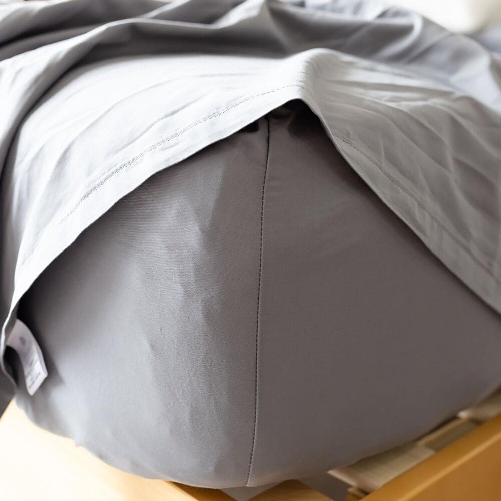 DreamFit DreamCool 4-Piece Pima King Sheet Set in Gray, , large