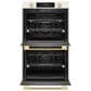 KitchenAid 30" Smart Double Wall Oven with Assisted Cook Cycles in Porcelain White, , large