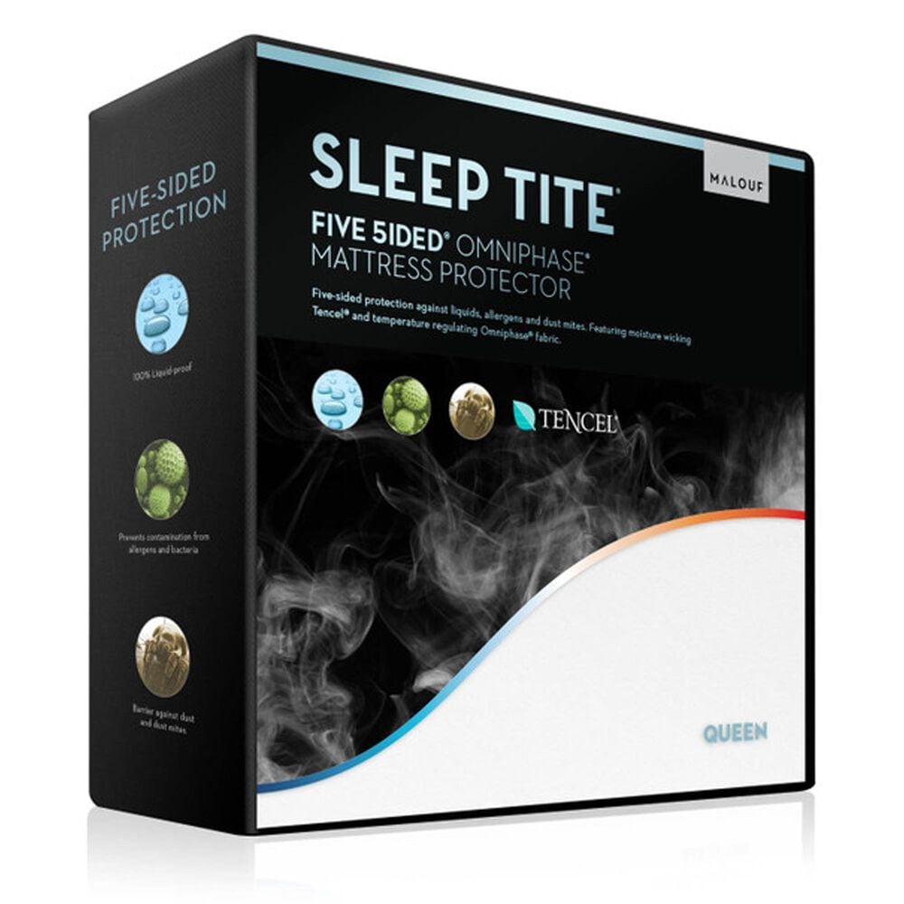 Malouf Five 5ided King Mattress Protector with Tencel + Omniphase, , large