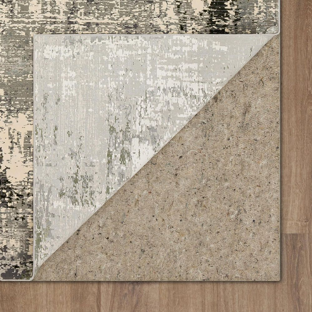 Karastan Tryst Mersi 12&#39; x 15&#39; Gray and Green Area Rug, , large
