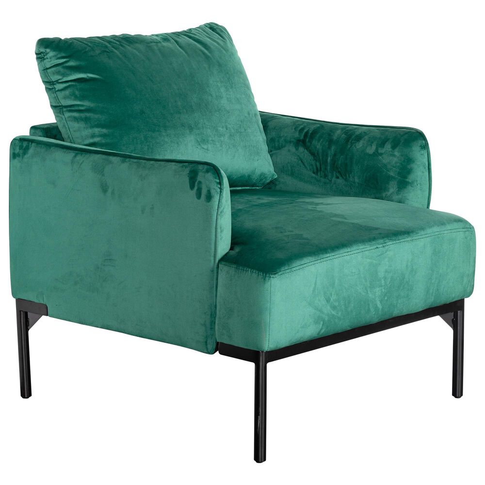 Mayberry Hill Bradley Accent Chair in Emerald, , large