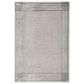Nourison Desire Geometric 2"3" x 7"6" Grey, Silver and White Runner, , large