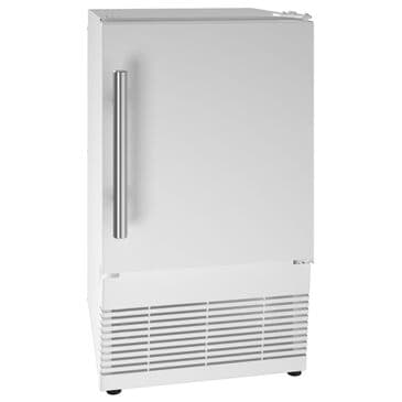 U-Line 14" Automatic Defrost Crescent Ice Maker in White, , large