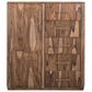 Fallridge Balam 5-Drawer Gentleman Chest in Stained Brown, , large