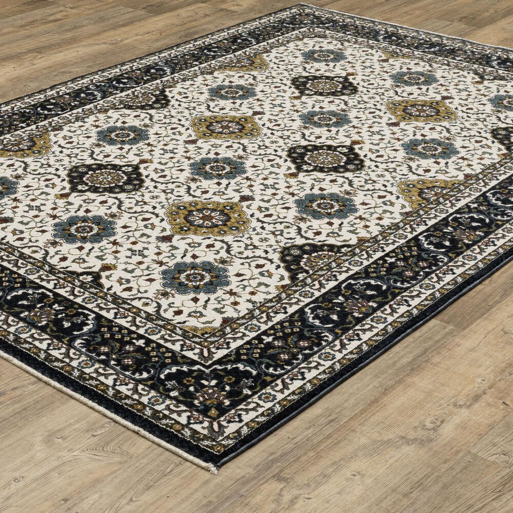 Oriental Weavers Vivian VI04D 3&#39;10&quot; x 5&#39;5&quot; Ivory Area Rug, , large