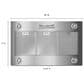 Whirlpool 36" 1170 CFM Under Cabinet Range Hood in Stainless Steel, , large