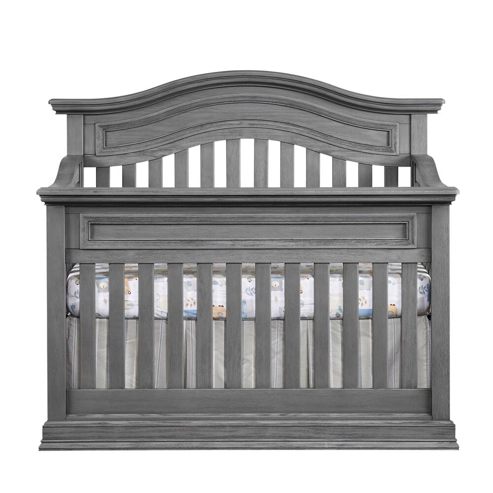 Oxford Baby Glenbrook 4-in-1 Convertible Crib in Graphite Gray, , large