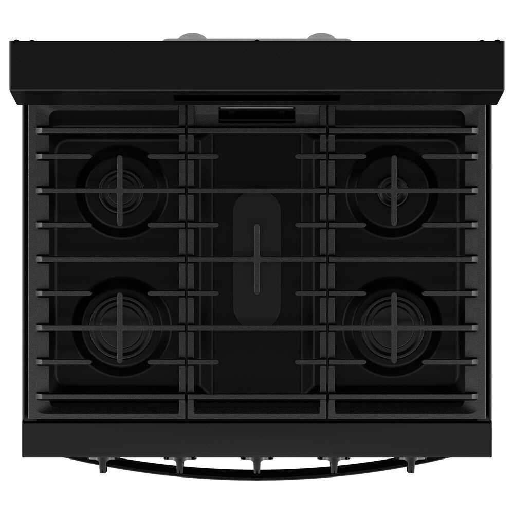 Whirlpool 5.0 Cu. Ft. Freestanding Gas Range with Air Cooking Technology in Black, , large