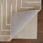 Feizy Fenner 2" x 3" Beige and Ivory Area Rug, , large