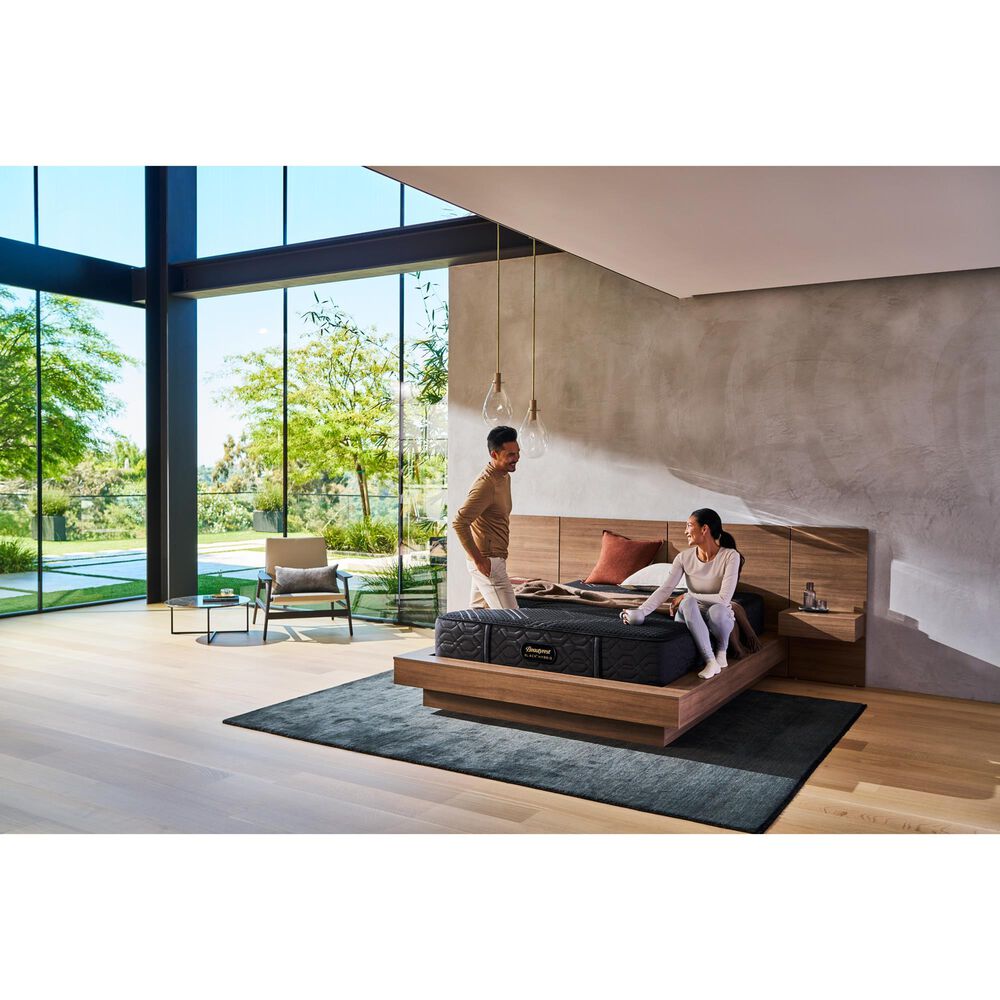 Beautyrest Black Hybrid Series 1 Firm Split California King Mattress, , large