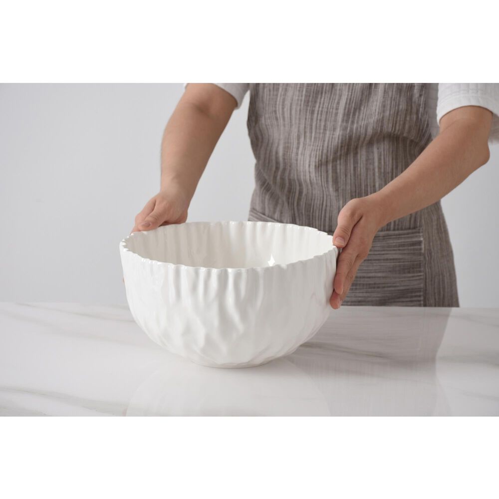 Pampa Bay Mascali Bianca Large Bowl in White, , large