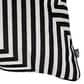 Eichholtz Kelly S Stationary Sofa with Pillows in Boucle Black, Black and White, , large
