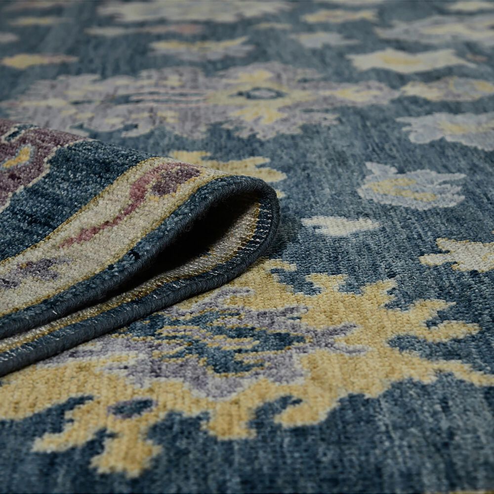Amer Rugs Jaigarh 2&#39; x 3&#39; Medium Blue Area Rug, , large