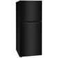 Frigidaire 10.1 Cu. Ft. Top Freezer Apartment Size Refrigerator in Black, , large
