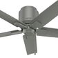 Hunter Terrace 44" Outdoor Ceiling Fan in Matte Silver, , large
