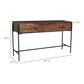 Moe"s Home Collection Tobin Console Table in Brown and Black, , large