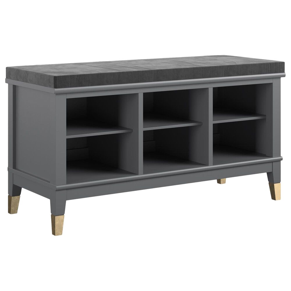 DHP Westerleigh Entryway Bench in Graphite Grey, , large