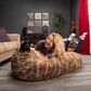 Jaxx Saxx 4" Bean Bag Sofa Lounger in Red Fox, , large