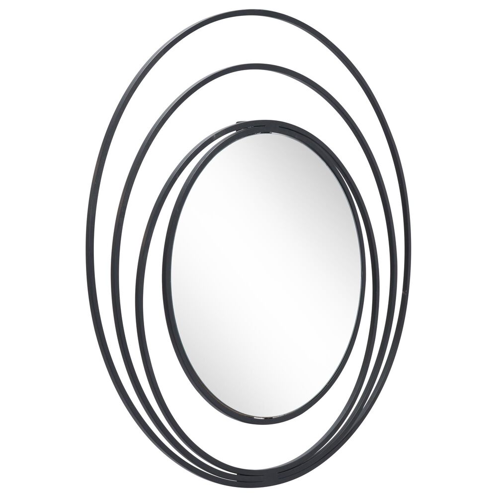 Zuo Modern Luna Mirror in Black, , large