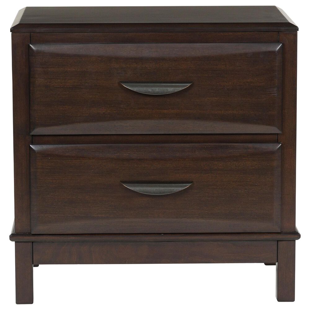 Ashley Vanmore 5-Piece Queen Storage Bedroom Set in Dark Brown, , large