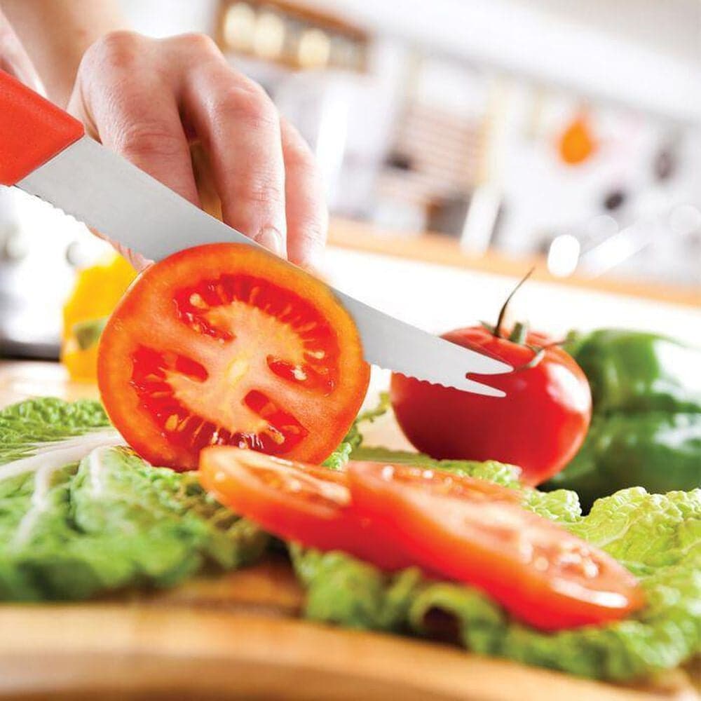 Cutlery-Pro 9&quot; Cutlery-Pro Tong in Stainless Steel and Black, , large