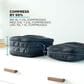 Nomatic 3-Pack Compression Packing Cubes in Black, , large