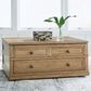 Ashley Sharlance Lift Top Cocktail Table in Light Brown, , large