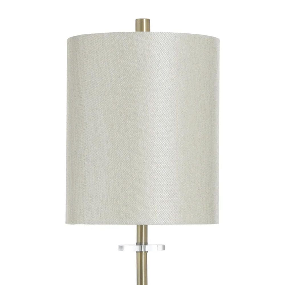 Flair Industries Halle Brass Buffet Lamp, , large