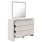 Ashley Altyra 5 Piece Twin Panel Bedroom Set in White with LED Headboard, , large