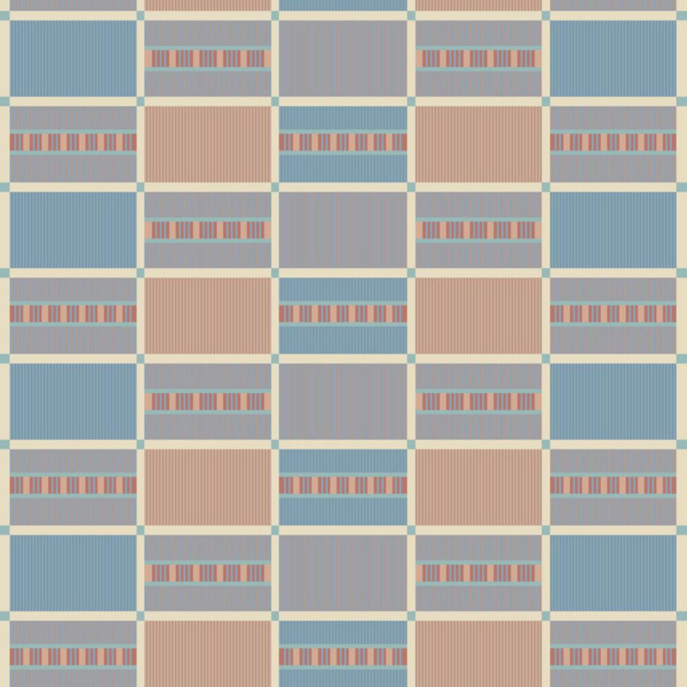 Balta Rugs Damaso Color Block 7&#39;10&quot; x 10&#39; Blue Area Rug, , large