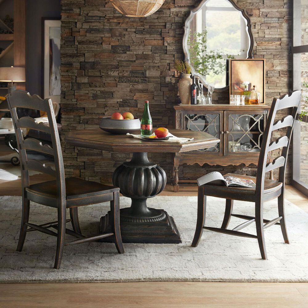 Hooker Furniture Hill Country Side Chair in Anthracite Black &#40;Set of 2&#41;, , large