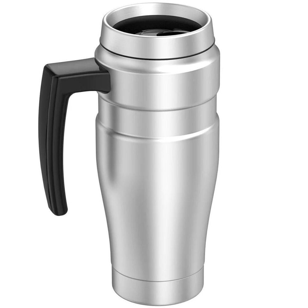 Thermos Stainless King Vacuum Insulated White Travel Tumbler 16 oz 