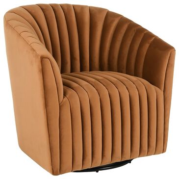 Classic Home Arline Swivel Chair in Bronze, , large