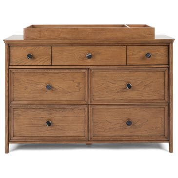 Maxi Cosi Quiet Luxury 2- Piece Set with 7-Drawer Dresser and Changer Top in Dolce Oak Stain, , large