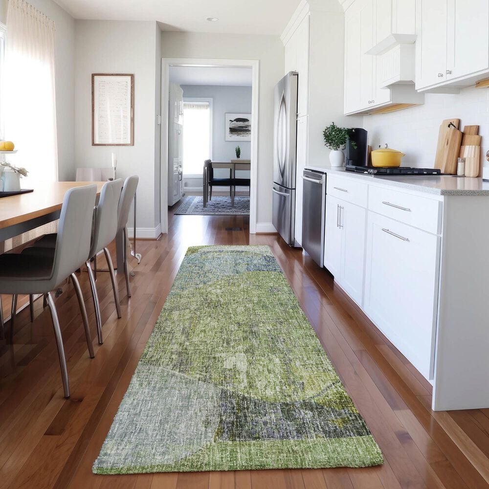 Dalyn Rug Company Boca BO11 Aloe 2&#39;3&quot; x 7&#39;6&quot; Runner, , large