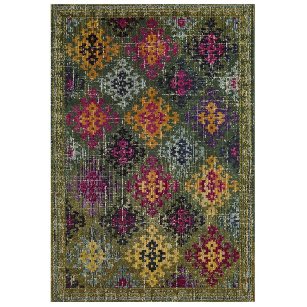 Safavieh Monaco MNC244G 5"1" x 7"7" Green Area Rug, , large