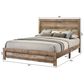 Crown Mark Elmer 5 Piece King Bedroom Set with Two Nightstands in Rustic Brown, , large