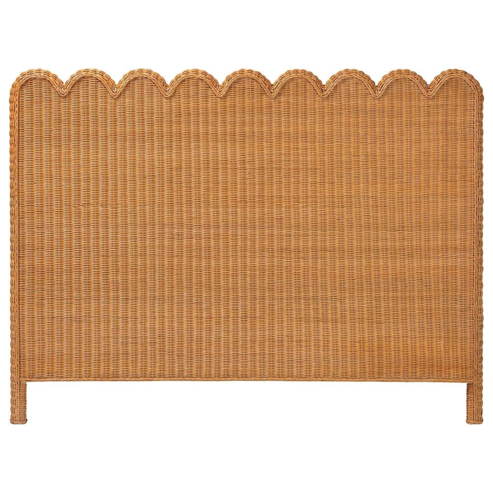 Baxton Studio Maritza King Standalone Headboard in Light Honey, , large