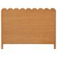 Baxton Studio Maritza King Standalone Headboard in Light Honey, , large