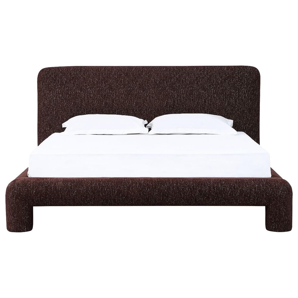 37B Anansi Mocoa Eastern King Upholstered Platform Bedframe in Mongoose, , large